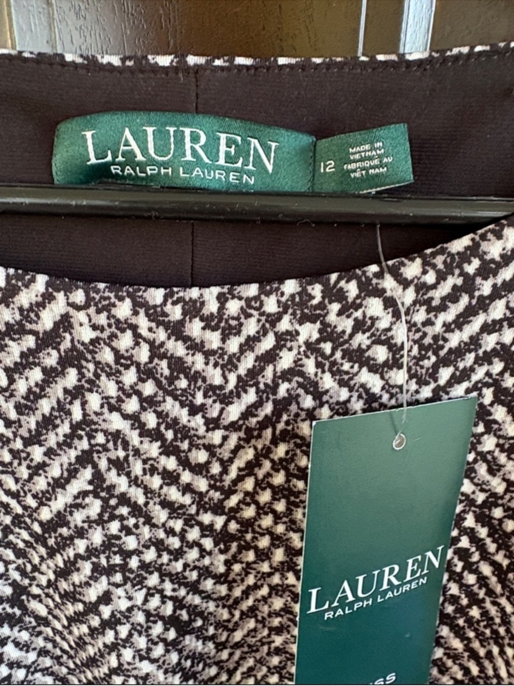 Ralph Lauren Ruched Waist Illusion Stretch Dress Size 12 Retail $139.00 NWT - Picture 2 of 10